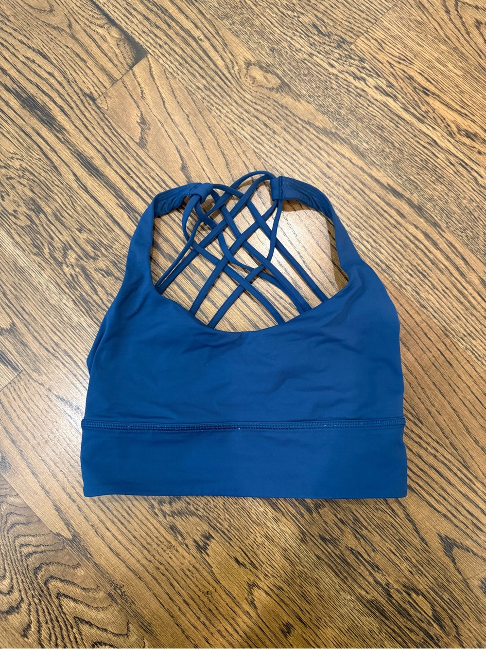 Lululemon Strappy Back Sports Bra - Blue